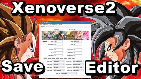 xenoverse 2 edit character|Xenoverse 2 Save Editor – Xenoverse Mods .
